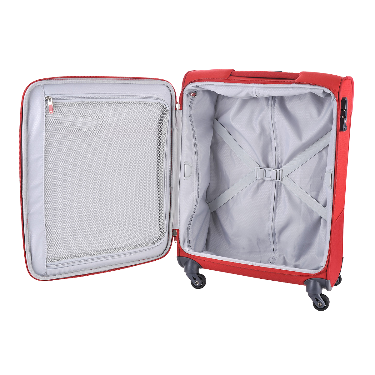 Red Suitcase PNG High-Quality Image