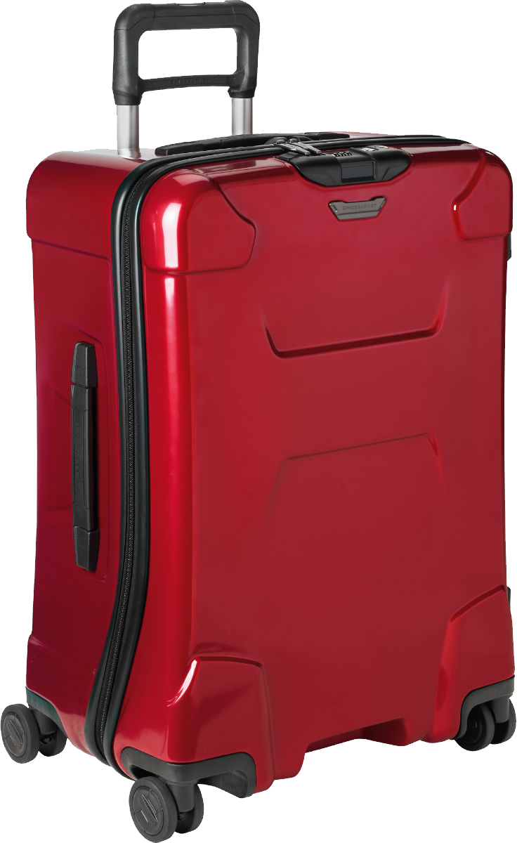 Valise rouge fond Transparent PNG