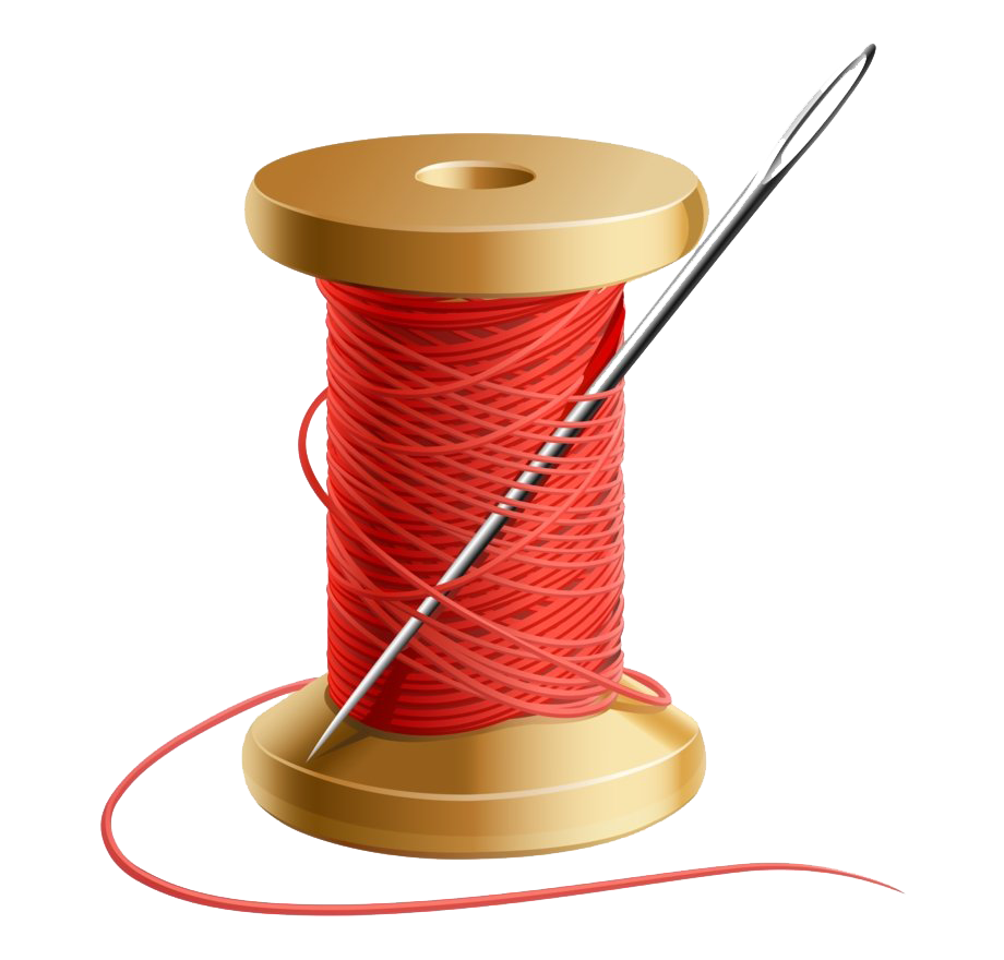 Immagine del PNG libera del filo da cucire