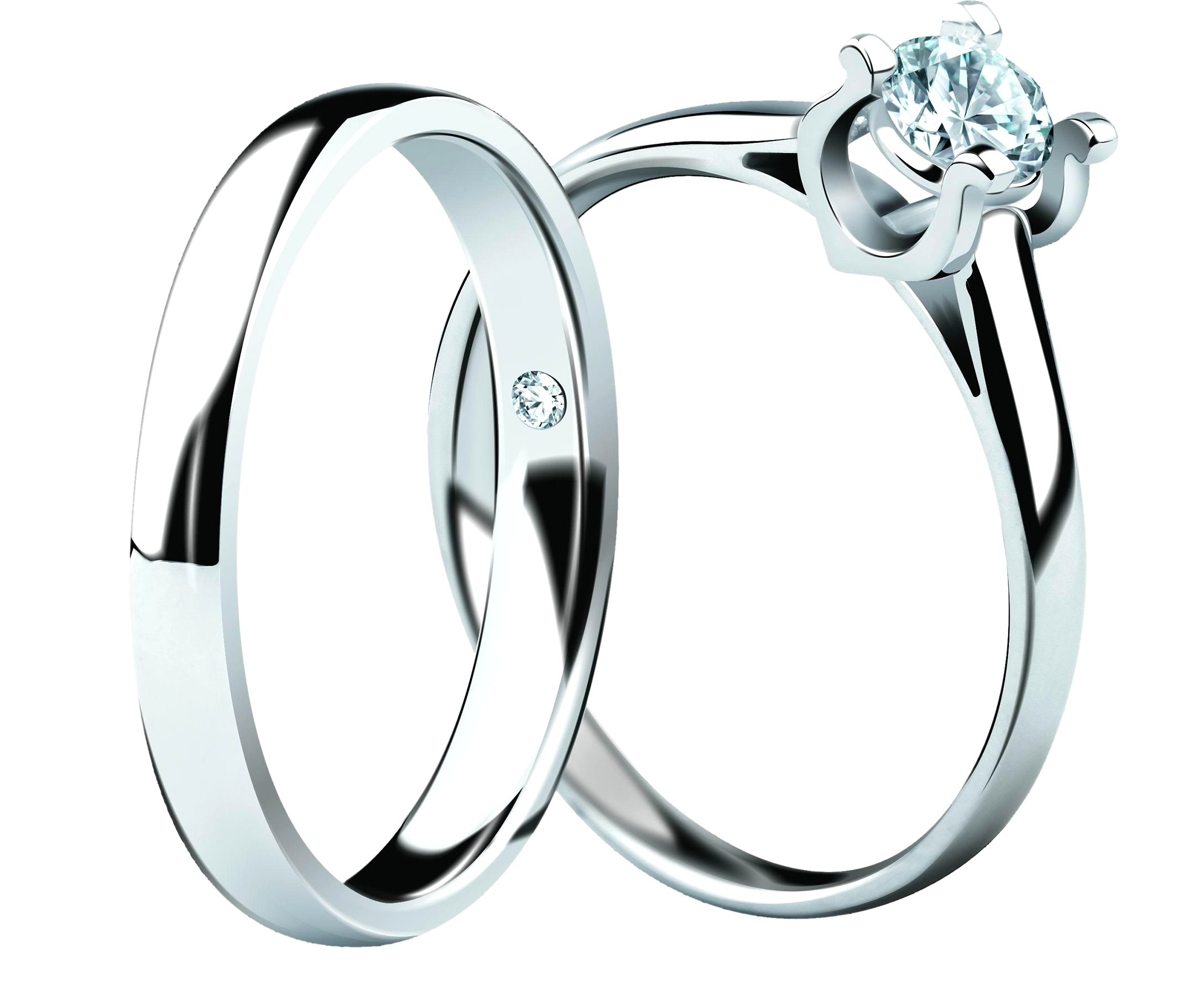Zilveren ring PNG hoogwaardige Afbeelding