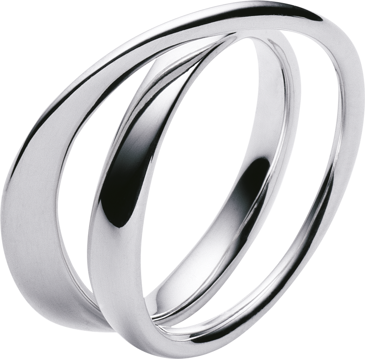 Серебряное кольцо прозрачный фон PNG