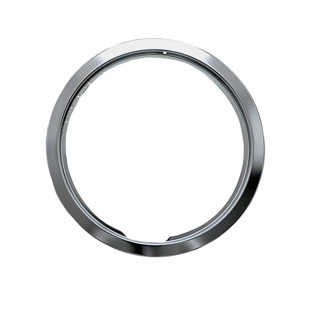 Серебряное кольцо прозрачное