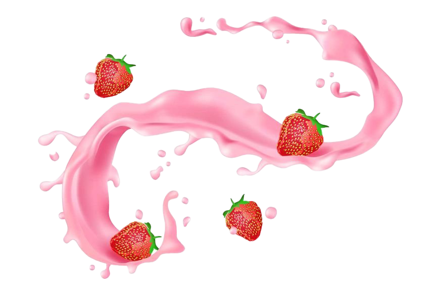 Splash Strawberry PNG Foto