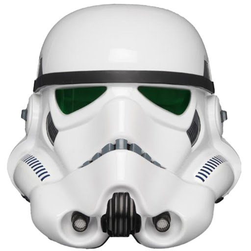 Star Wars Stormtrooper Helm PNG Photo