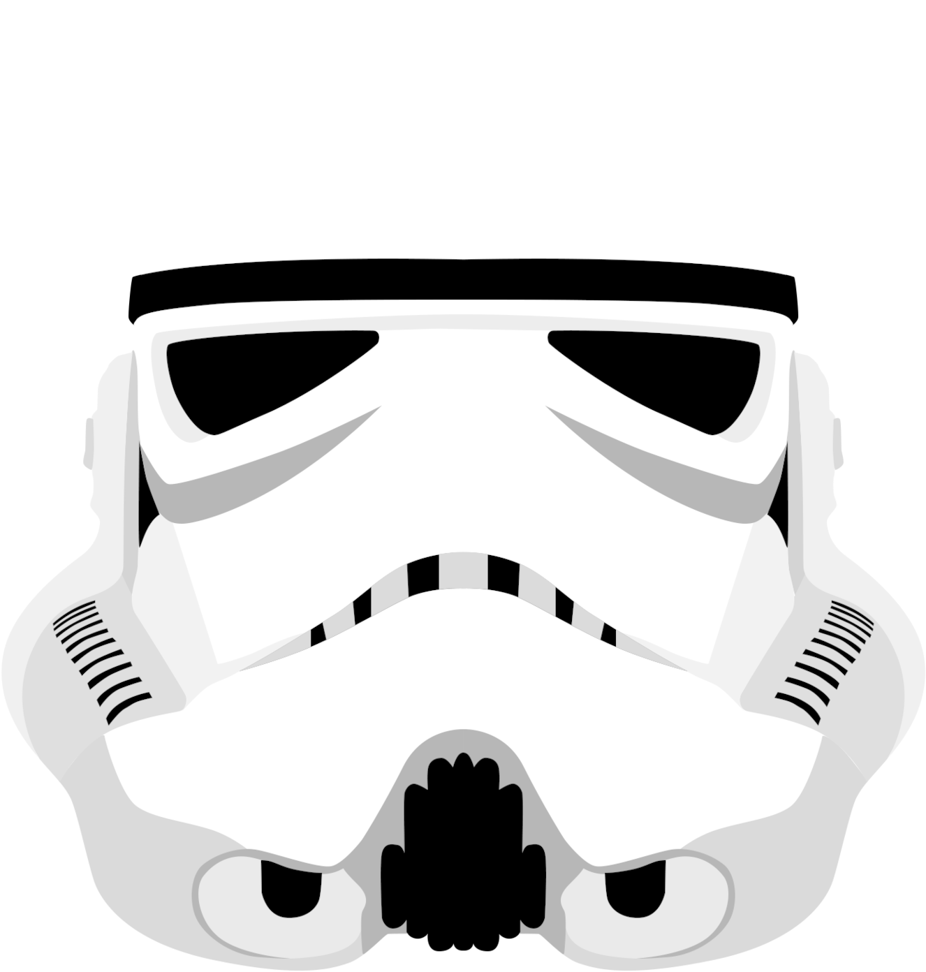 Stormtrooper Helmet PNG صورة عالية الجودة
