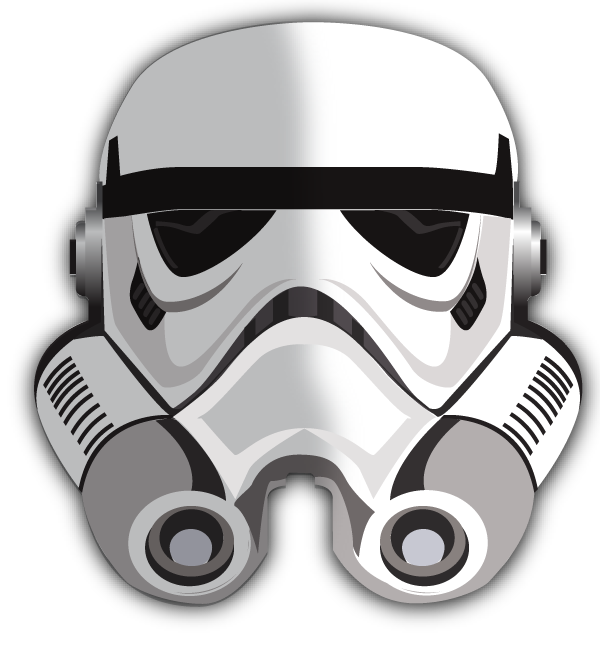 Imagens transparentes de capacete stormtrooper