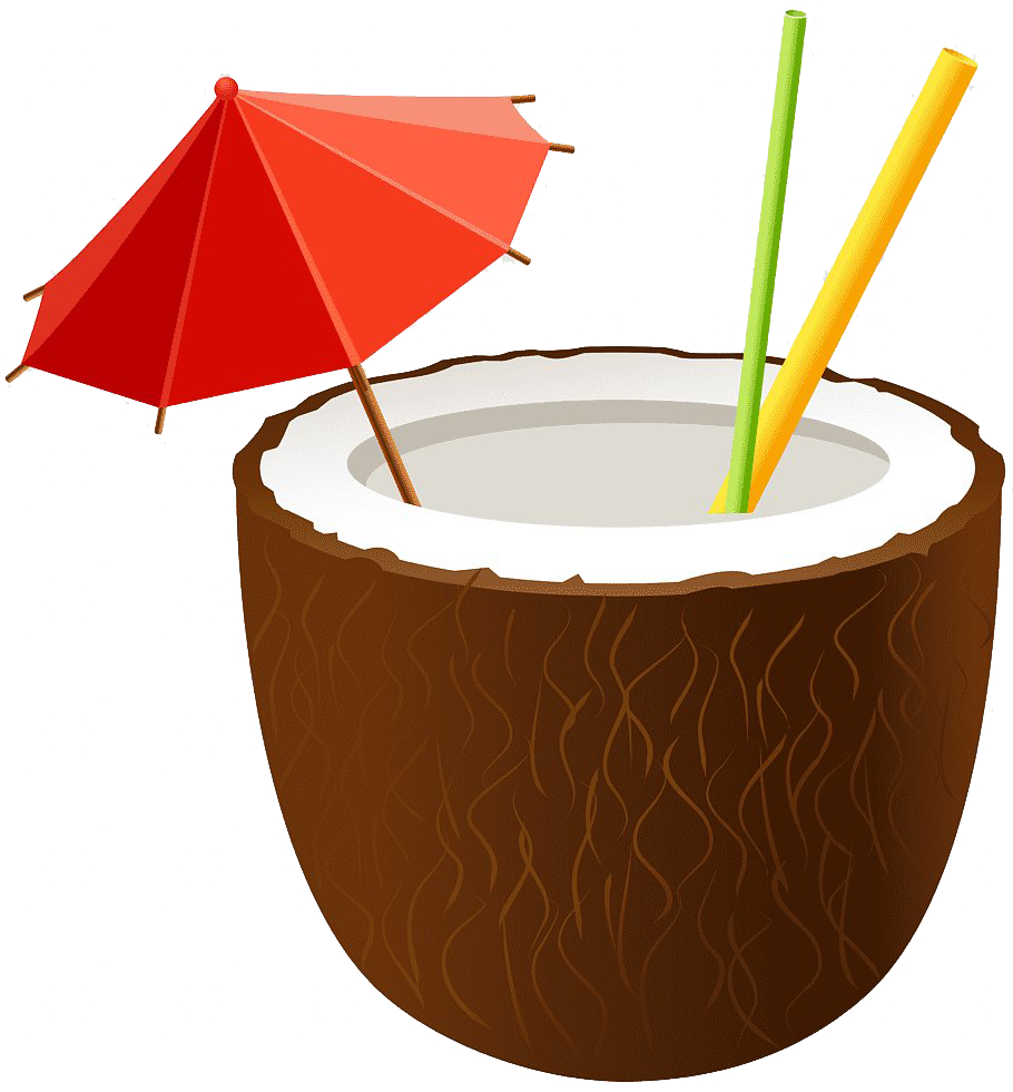 Summer Coconut PNG Free Download