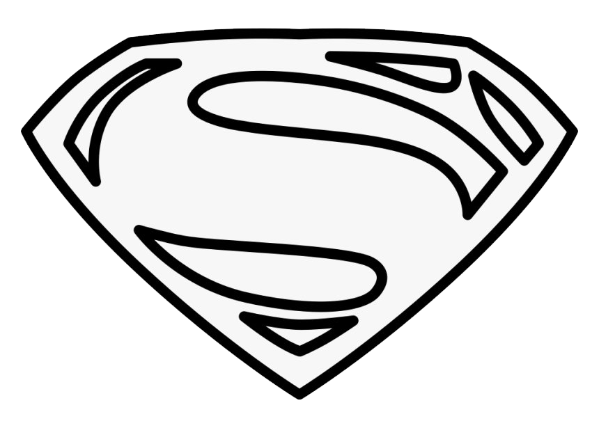 Superman-logo Download Transparante PNG-Afbeelding