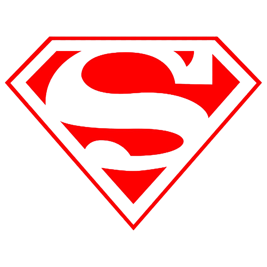 Superman-logo Gratis PNG-Afbeelding