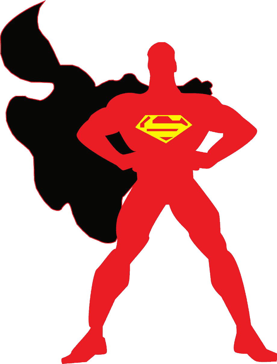 Unduh Gratis Simbol Superman PNG