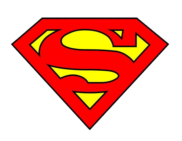 Superman symbool PNG Afbeelding Transparante achtergrond
