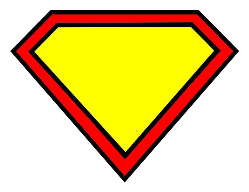 Gambar Superman Simbol Transparan
