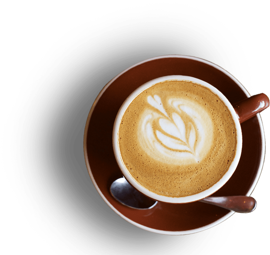 Top View Cappuccino Download Transparent PNG Image