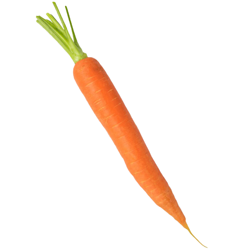 Вид сверху морковь PNG фото