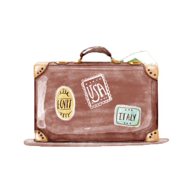 Travel Suitcase Free PNG Image