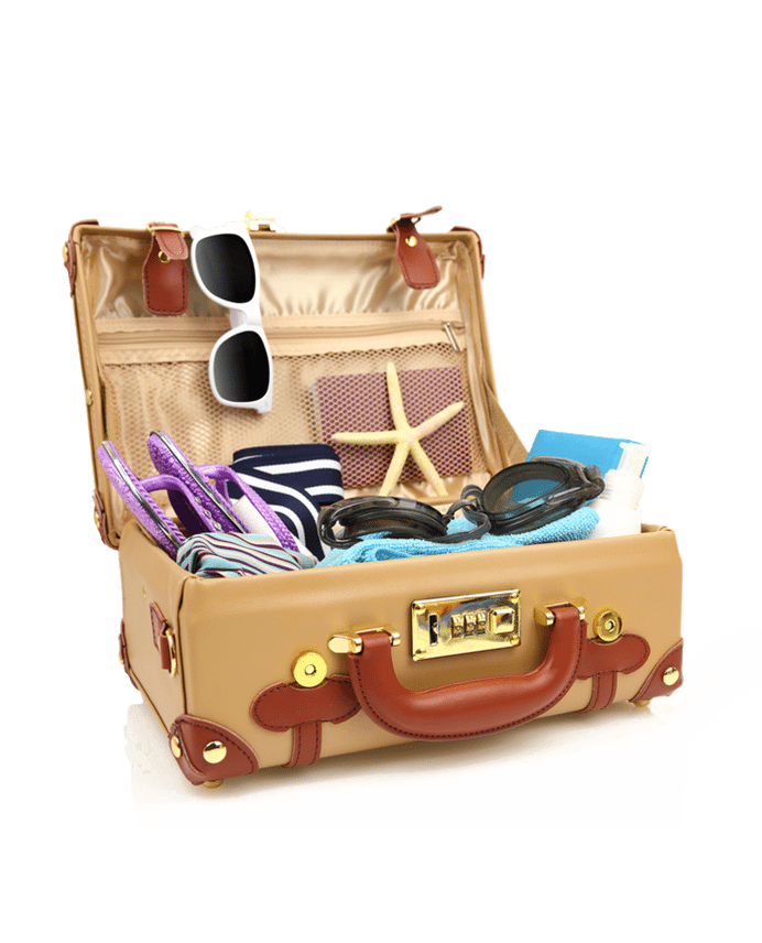 Travel Suitcase PNG Image Transparent Background