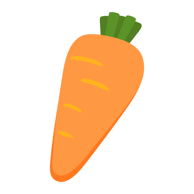 Vector Carrot PNG Image Transparent Background