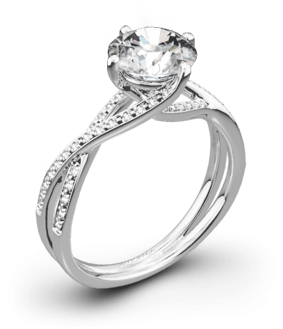 Bruiloft Diamond Ring PNG-Afbeelding