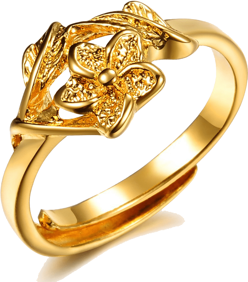 Bruiloft gouden ring PNG Download Afbeelding
