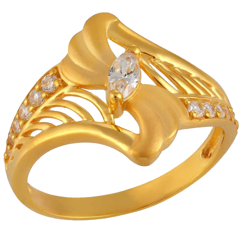 Wedding Gold Ring PNG Image Background