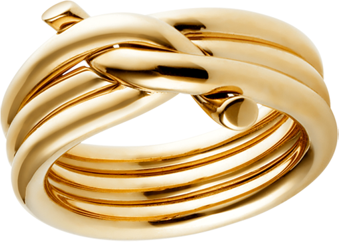Wedding Gold Ring PNG Image