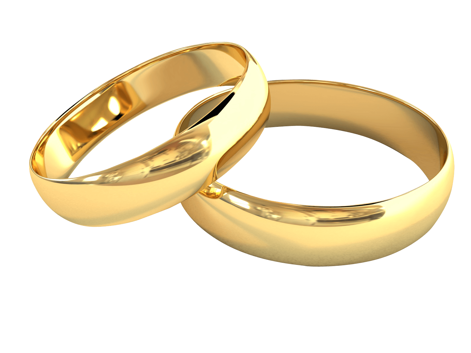 Свадебное золотое кольцо прозрачное изображение