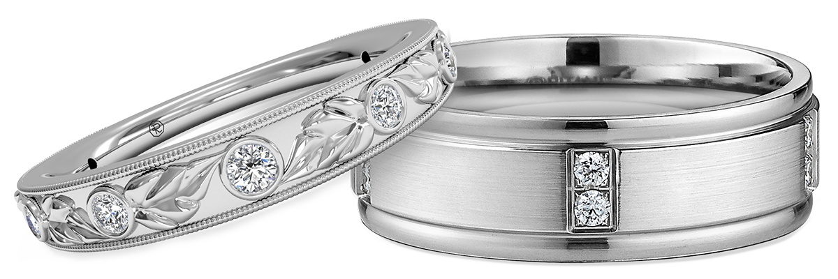 Свадебное серебряное кольцо Скачать PNG Image