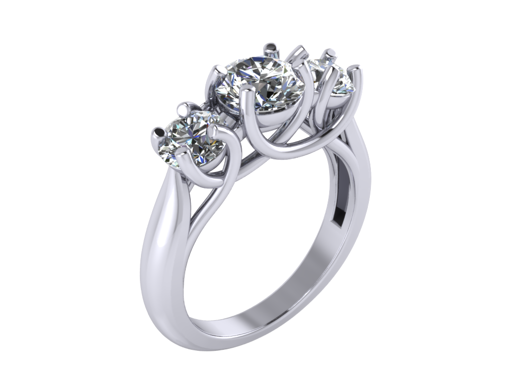Свадебное серебряное кольцо прозрачный фон PNG