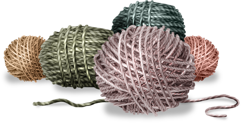 Yarn Wool Knitting Needle PNG ดาวน์โหลดฟรี