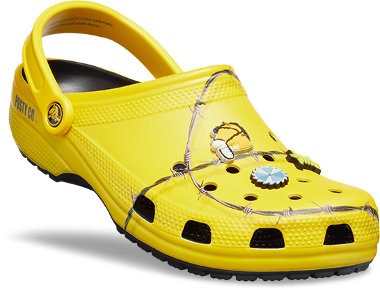 Yellow Crocs Free PNG Image