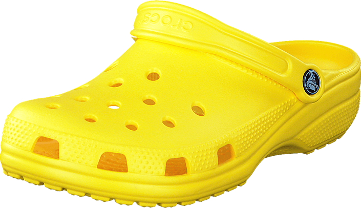 노란색 crocs PNG 투명 이미지