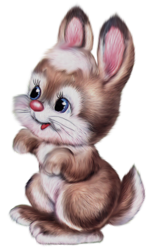 Adorable Easter Cat Transparent Image