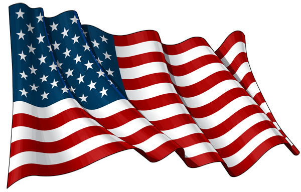 America Flag PNG Background Image