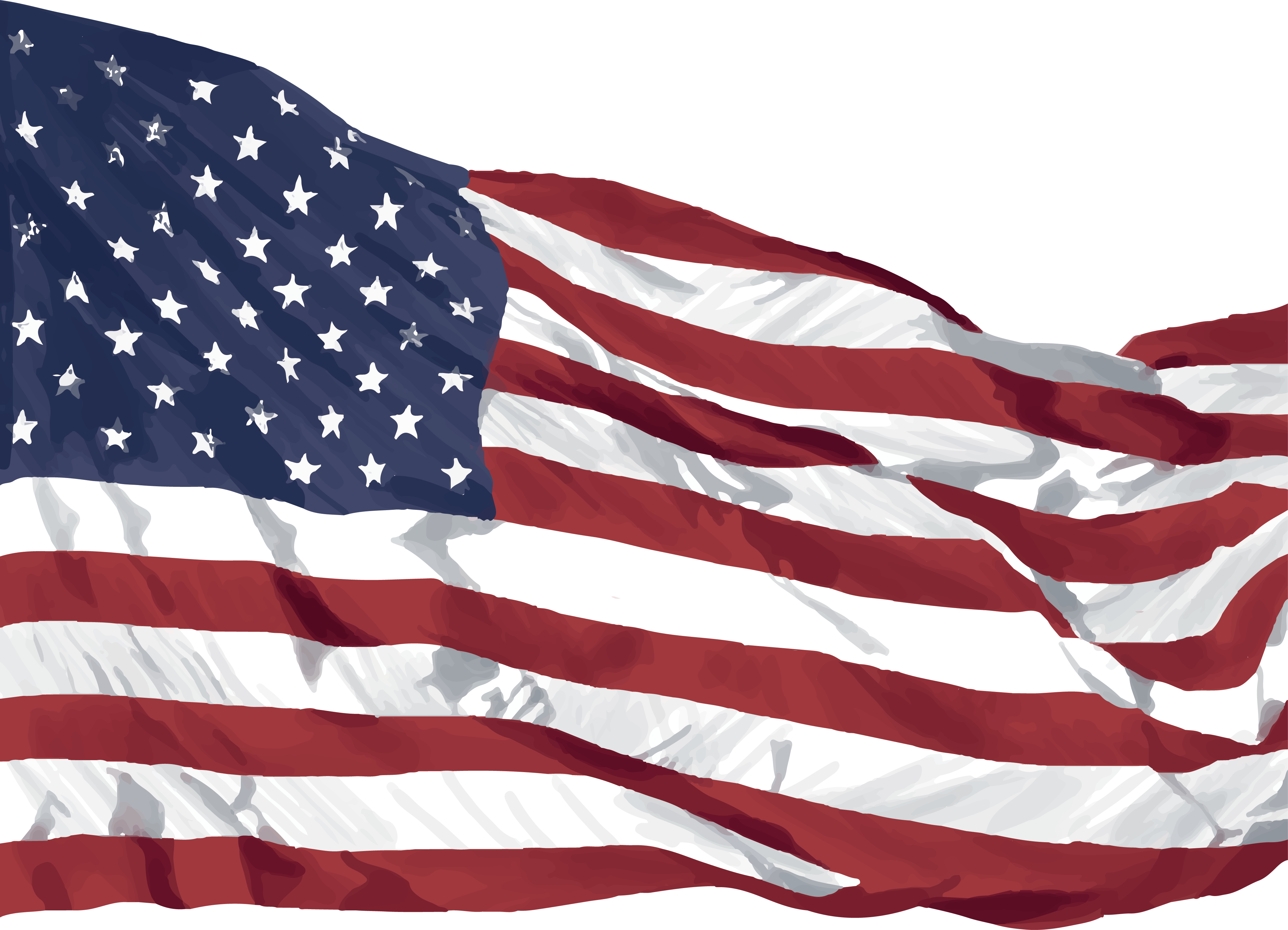 America-Flagge PNG-Bild transparent