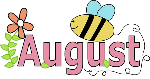 August Free PNG Image