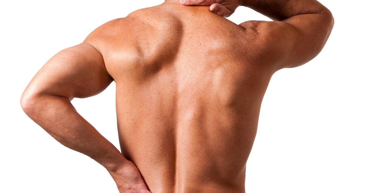 Immagine della priorità bassa del PNG del dolore posteriore