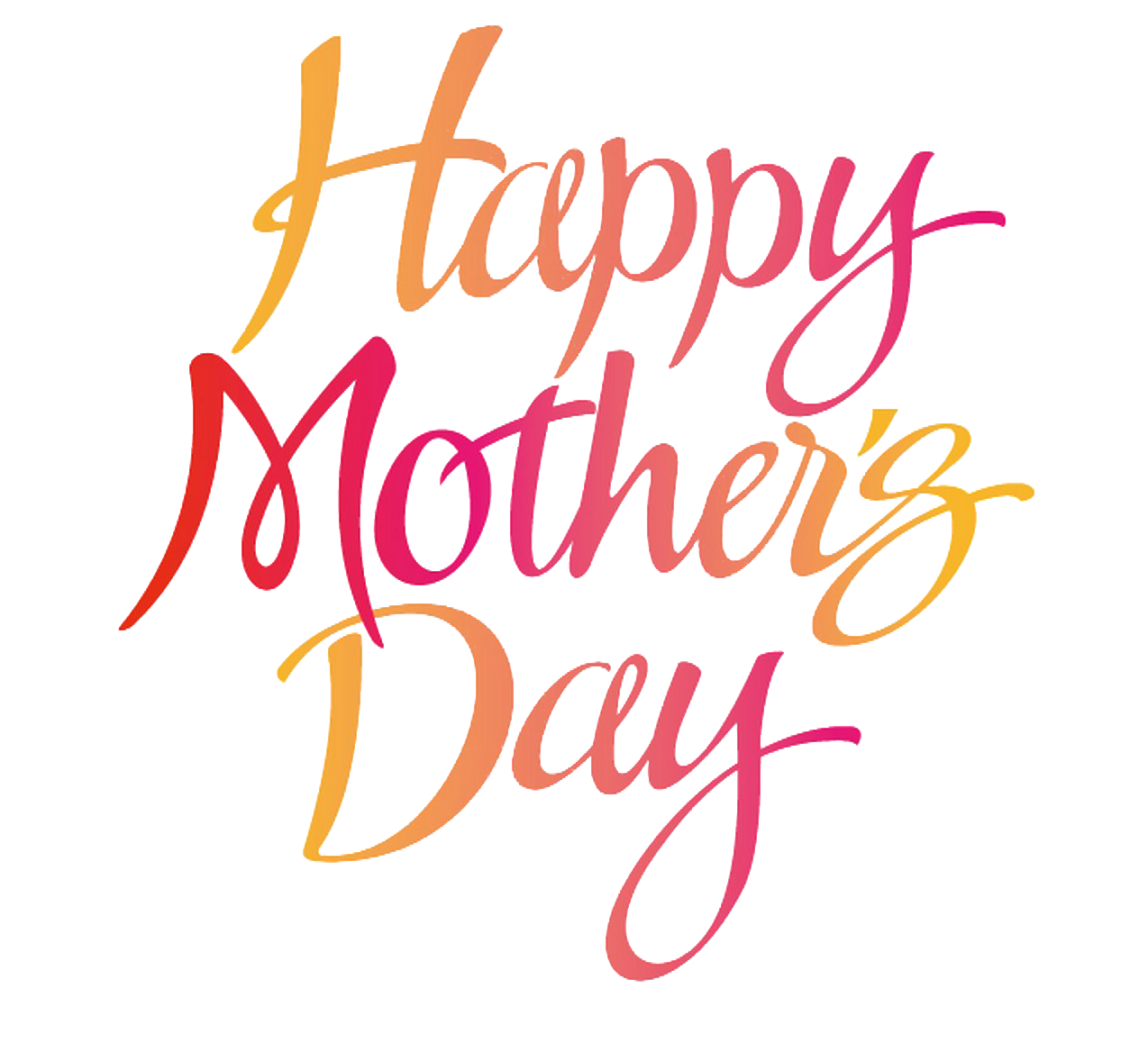 Celebrating Mothers Day Download Transparent PNG Image