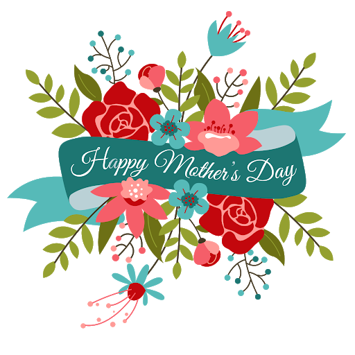 Celebrating Mothers Day PNG Background Image