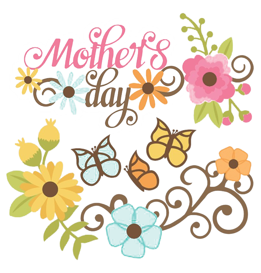 Celebrating Mothers Day PNG Free Download