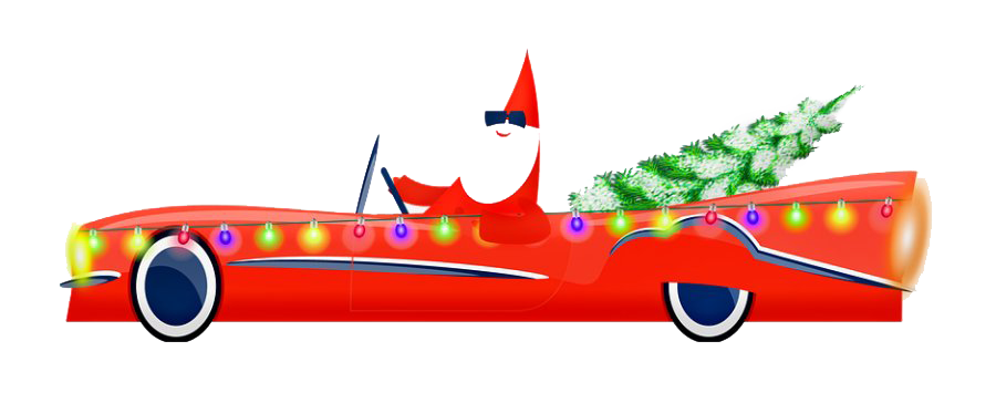 Gambar PNG mobil Natal