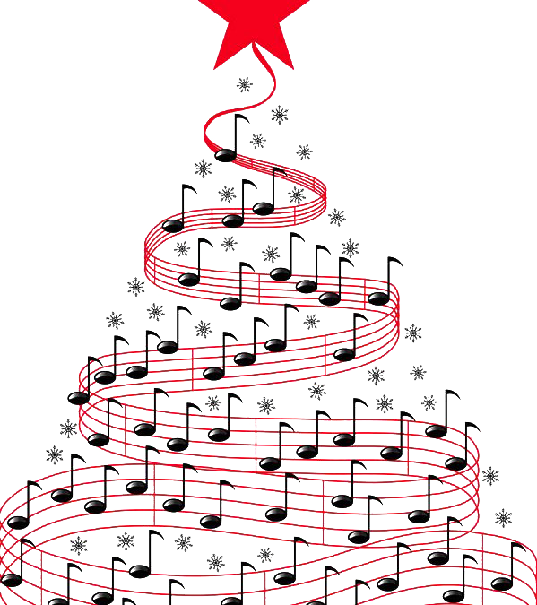 Christmas Music Free PNG Image