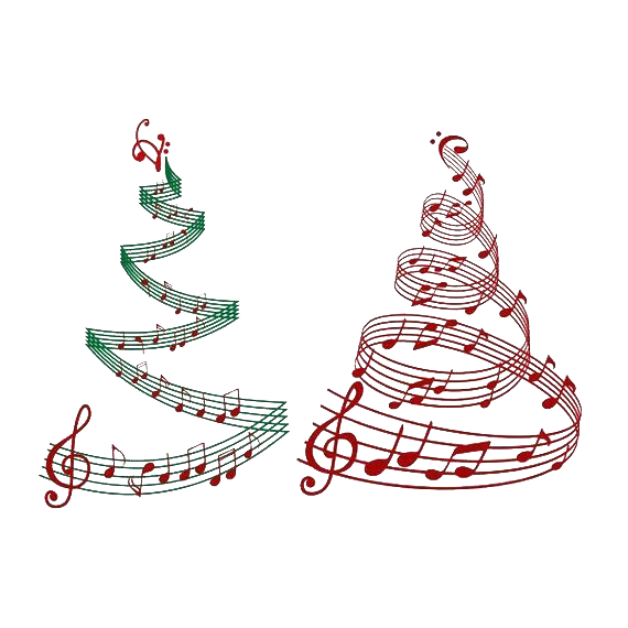 Christmas Music PNG Free Download