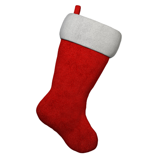 Christmas Red Stocking Transparent Images