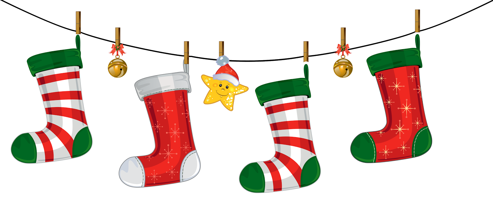 Christmas Stocking Download Transparante PNG-Afbeelding