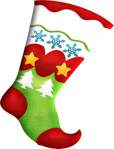 Christmas Stocking PNG Background Image