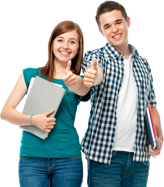 College Student Transparent Background PNG