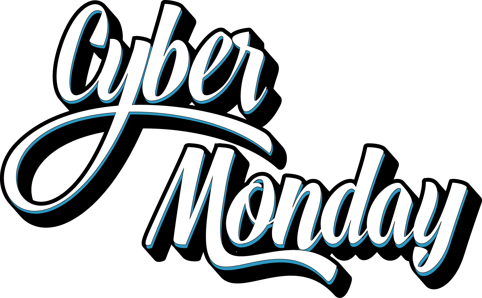 Cyber ​​monday PNG image