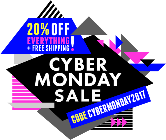 Cyber ​​monday Transparan background PNG