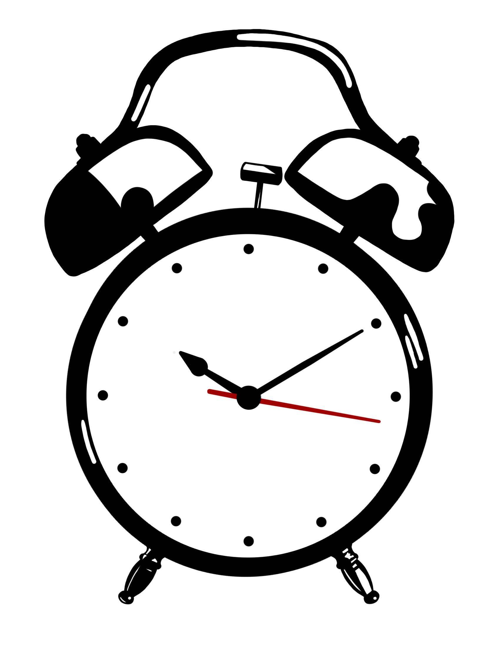 Daylight Saving Clock PNG Image Background