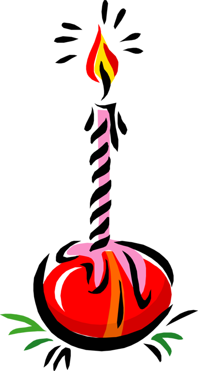 Pasen Candle PNG Pic